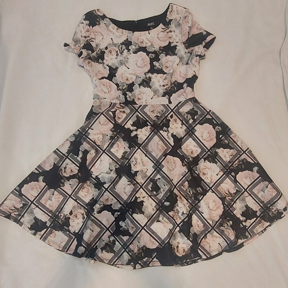 Dress with Black Belt